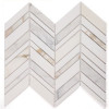 Chevron Shadow Calacatta